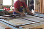 изработване на дървени прозорци по размери на клиента
